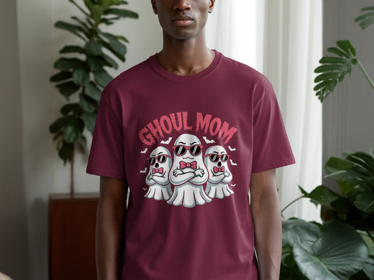 Ghoul Mom Design with Cute Ghosts T-Shirt product