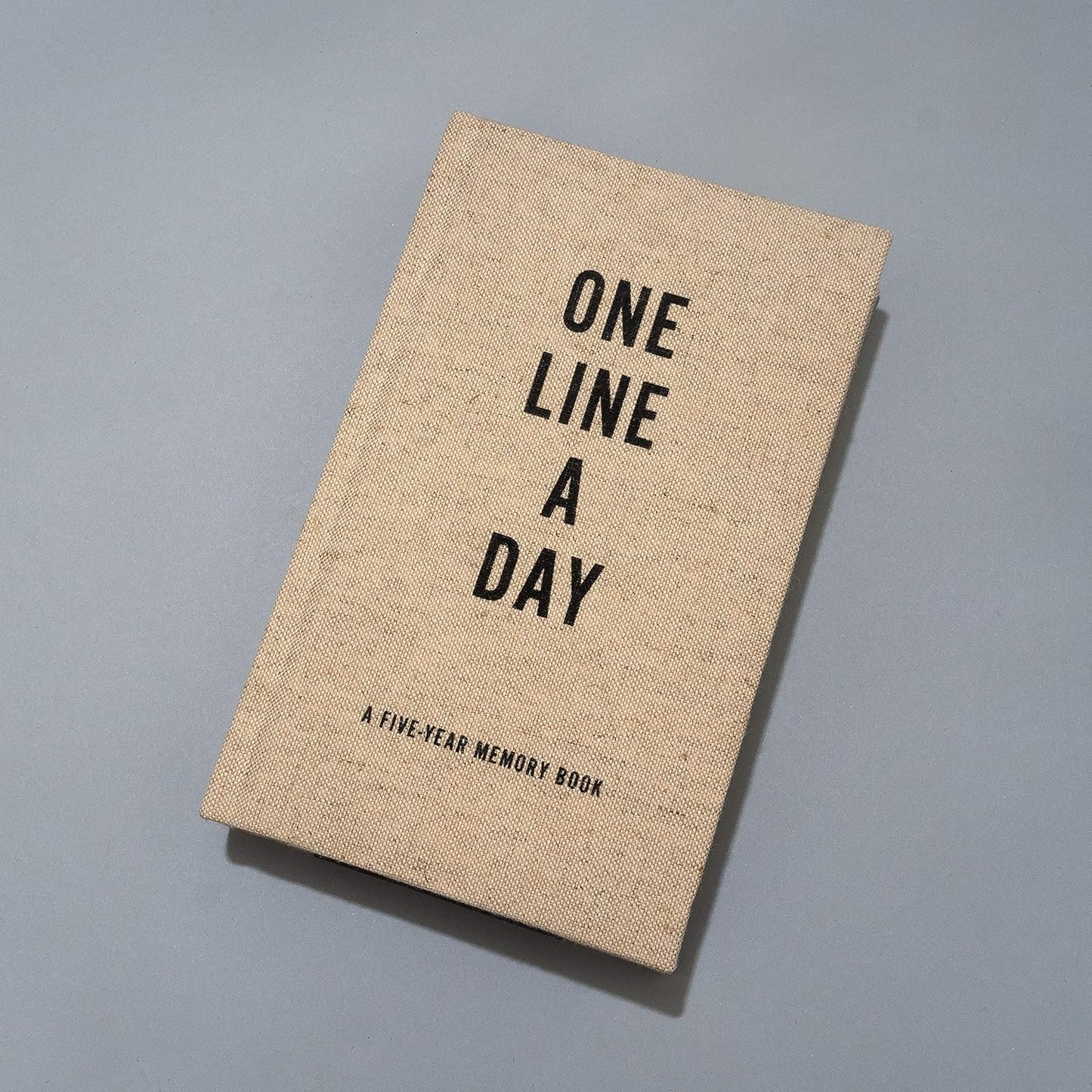 Canvas One Line a Day: A Five-Year Memory Journal