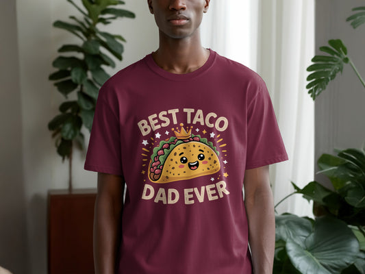 Best Taco Dad Ever Cute Graphic T Shirt product type