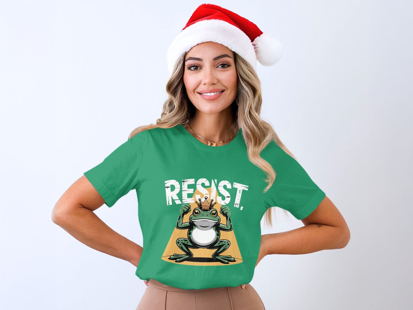 Holiday Frog Resist Graphic Tee Shirt product type