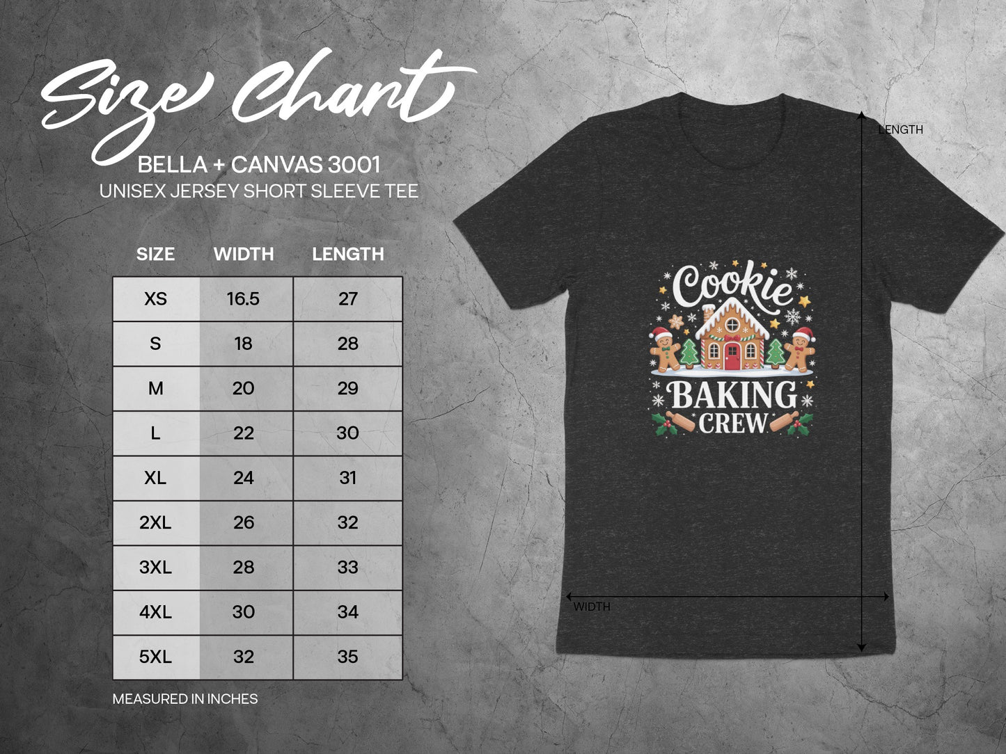 Unisex Cookie Baking Crew Short Sleeve Tee product