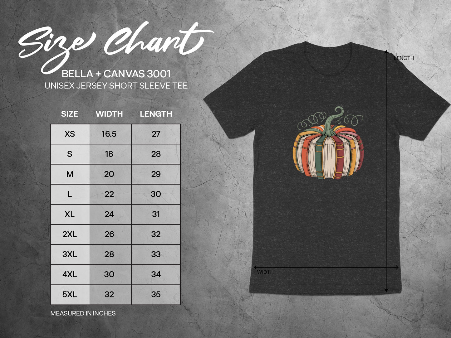 Autumn Pumpkin Graphic Unisex Jersey Short Sleeve Tee product type
