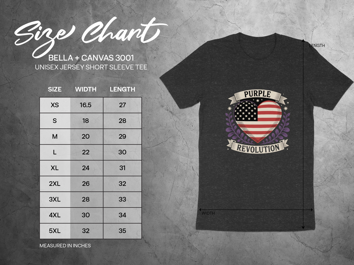 American Heart Purple Revolution Short Sleeve Tee product