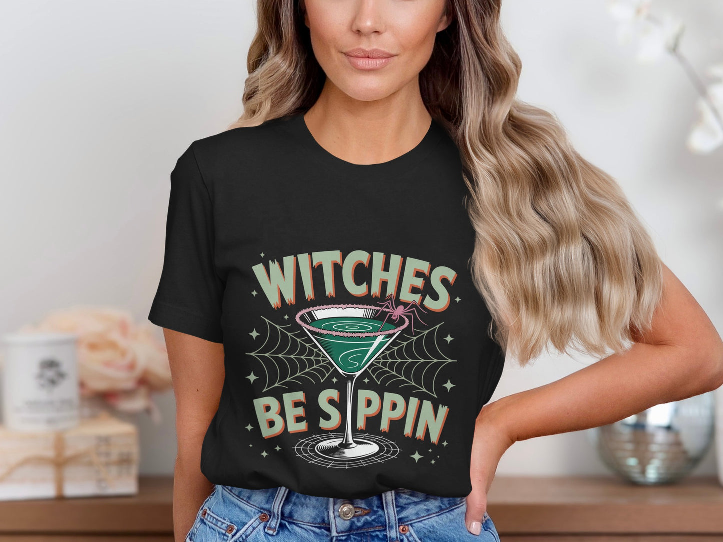 Witches Be Sippin Halloween Themed T-shirt product