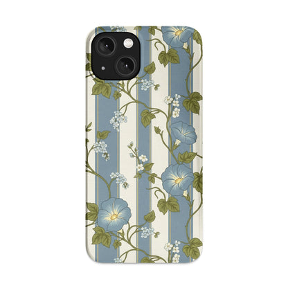 Elegant Blue Floral Garden Design Phone Case product