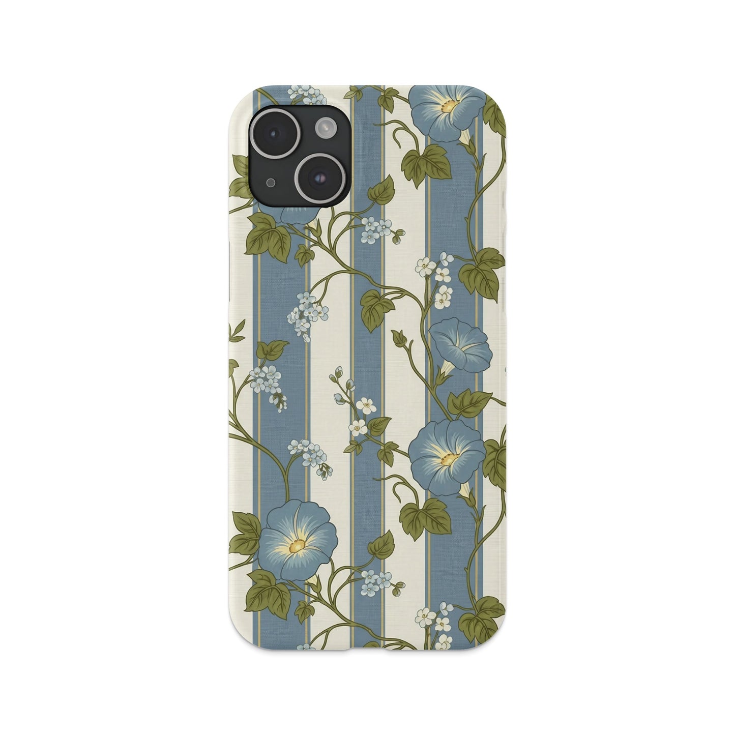 Floral and Striped Design Phone Case product
