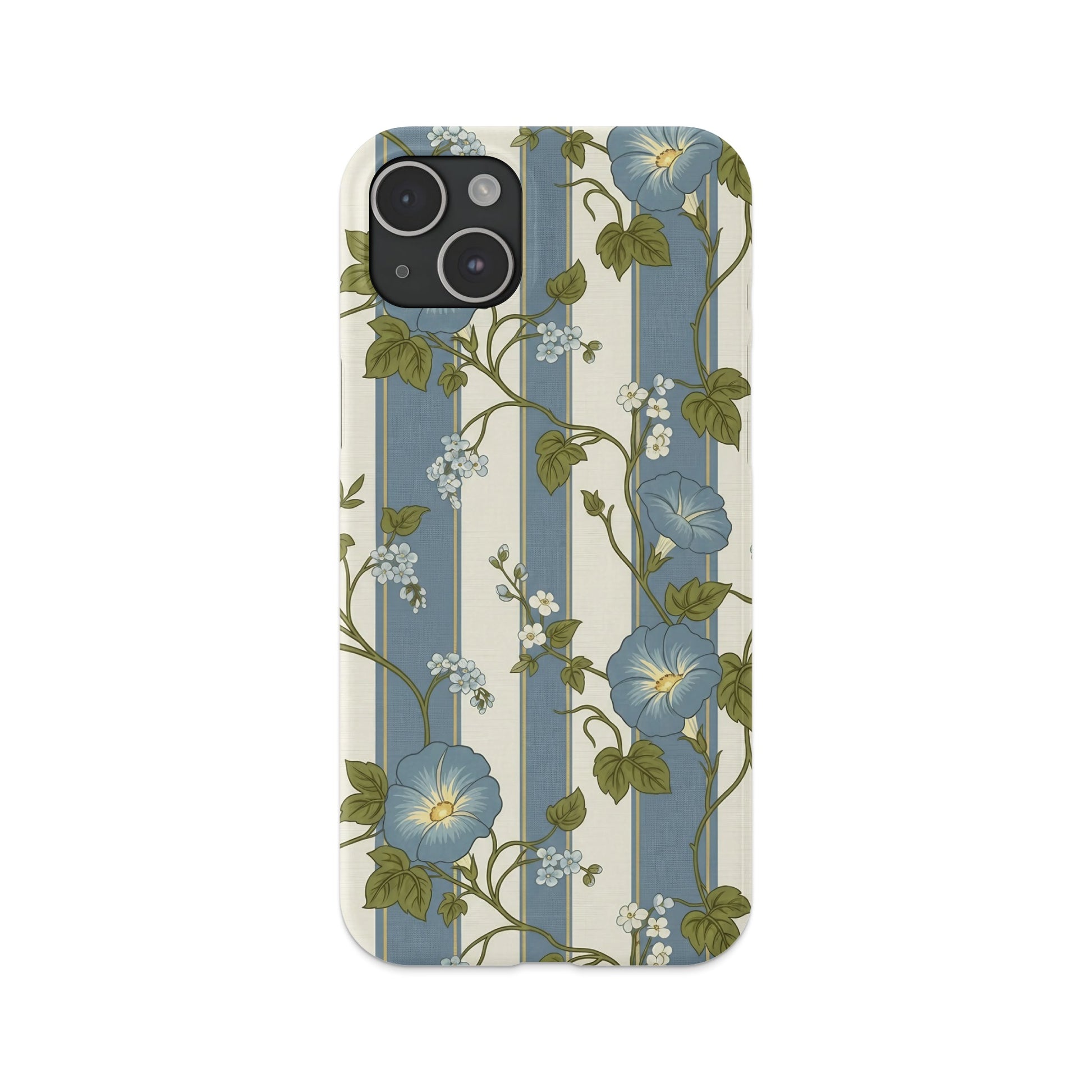 Floral and Striped Design Phone Case product