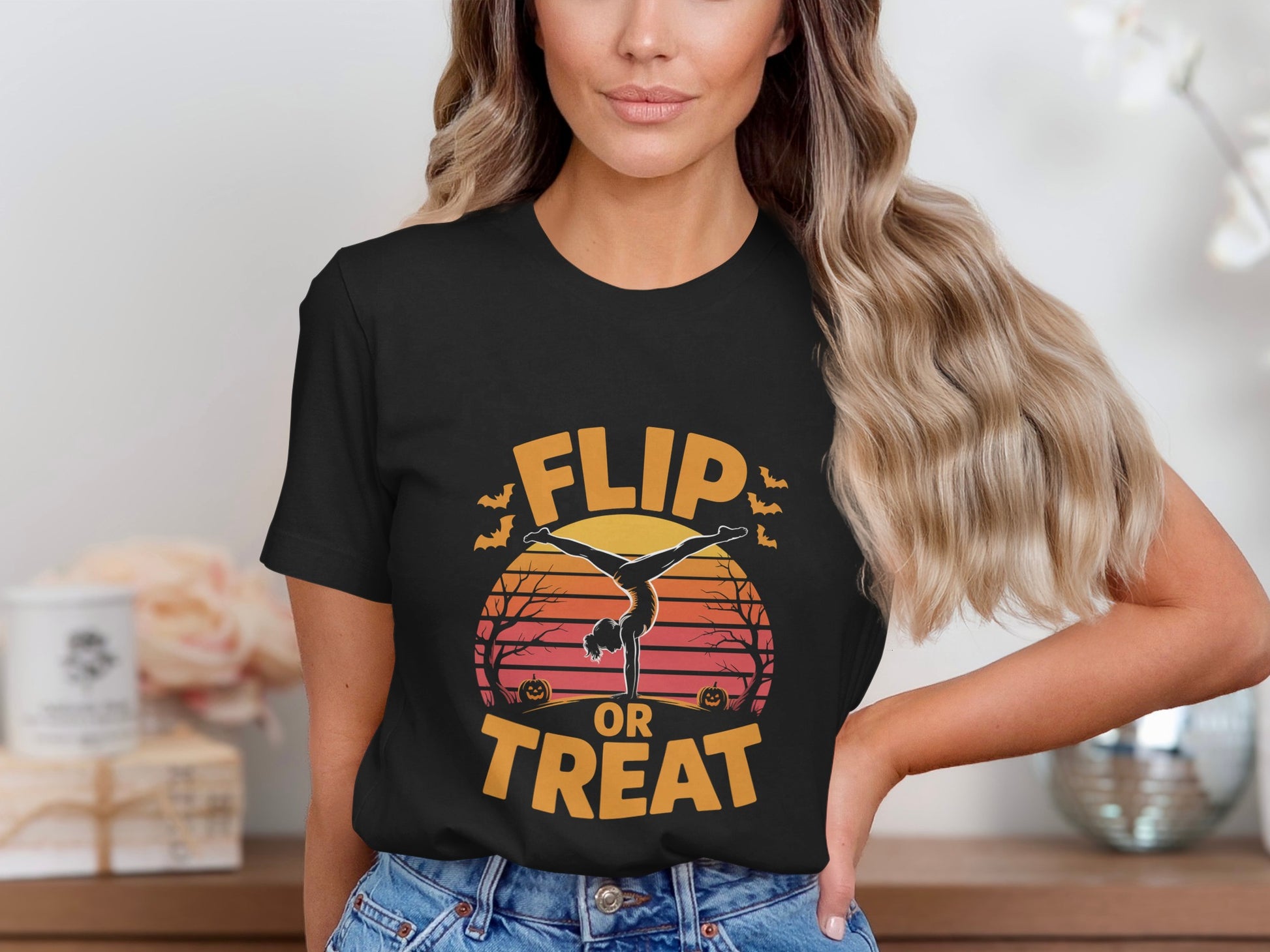 Flip or Treat Halloween T-shirt product