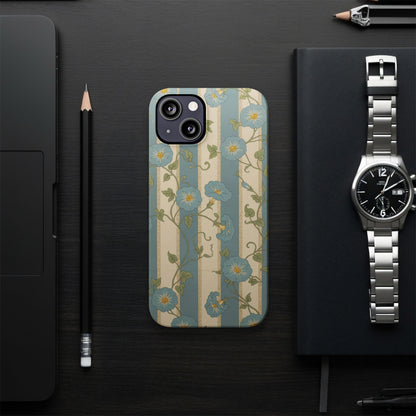 Elegant Floral Striped Design Phone Case product
