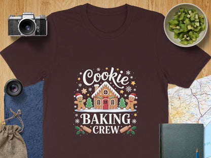 Cookie Baking Crew Gingerbread House T-shirt product