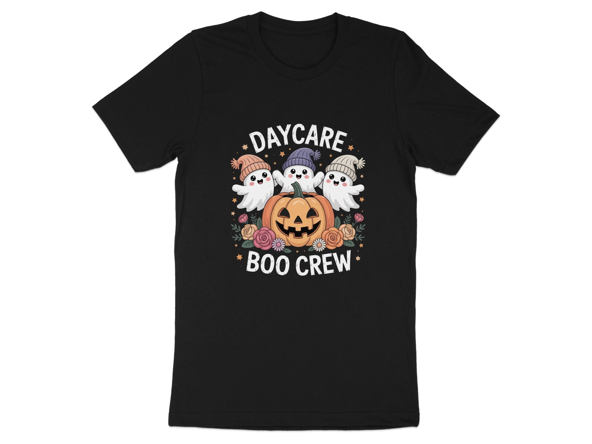 Daycare Boo Crew Ghosts and Pumpkin T-Shirt product type