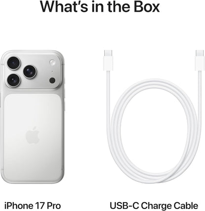 Apple iPhone 17 Pro 256GB: 6.3‑inch display with ProMotion up to 120Hz, A19 Pro chip, breakthrough battery life, Pro Fusion camera system, Center Stage front camera; Deep Blue