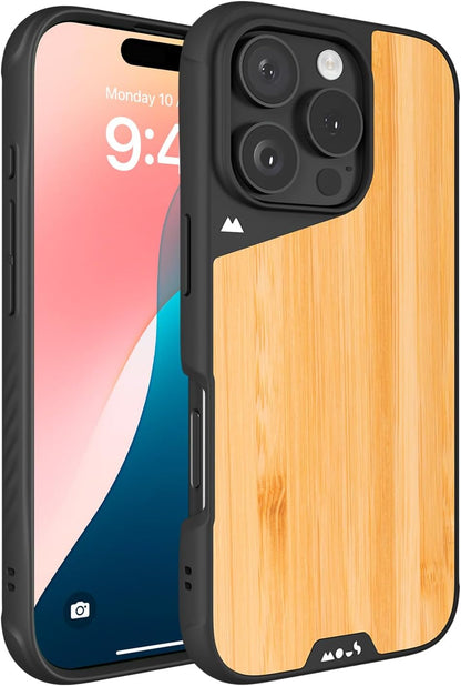 Mous voor iPhone 17 Case, Camera Bedieningsknop, Compatibel met Qi2 MagSafe - Limitless - Schokbestendig Magnetische Hoesje, Marineblauw