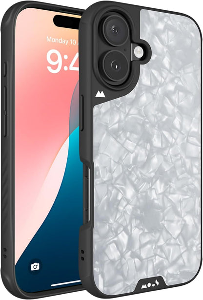 Mous voor iPhone 17 Case, Camera Bedieningsknop, Compatibel met Qi2 MagSafe - Limitless - Schokbestendig Magnetische Hoesje, Marineblauw