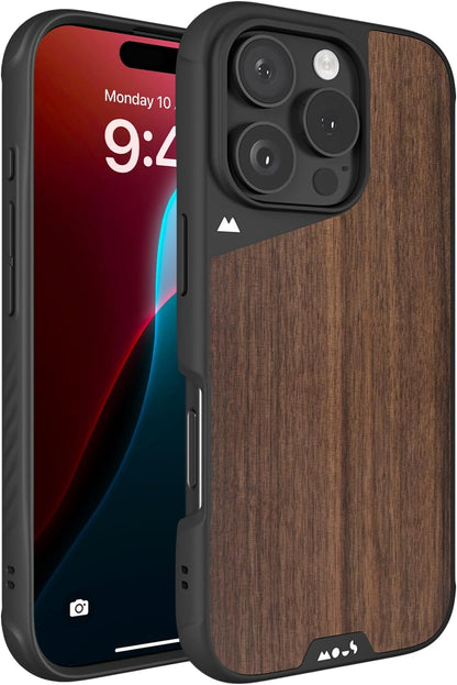 Mous voor iPhone 17 Case, Camera Bedieningsknop, Compatibel met Qi2 MagSafe - Limitless - Schokbestendig Magnetische Hoesje, Marineblauw