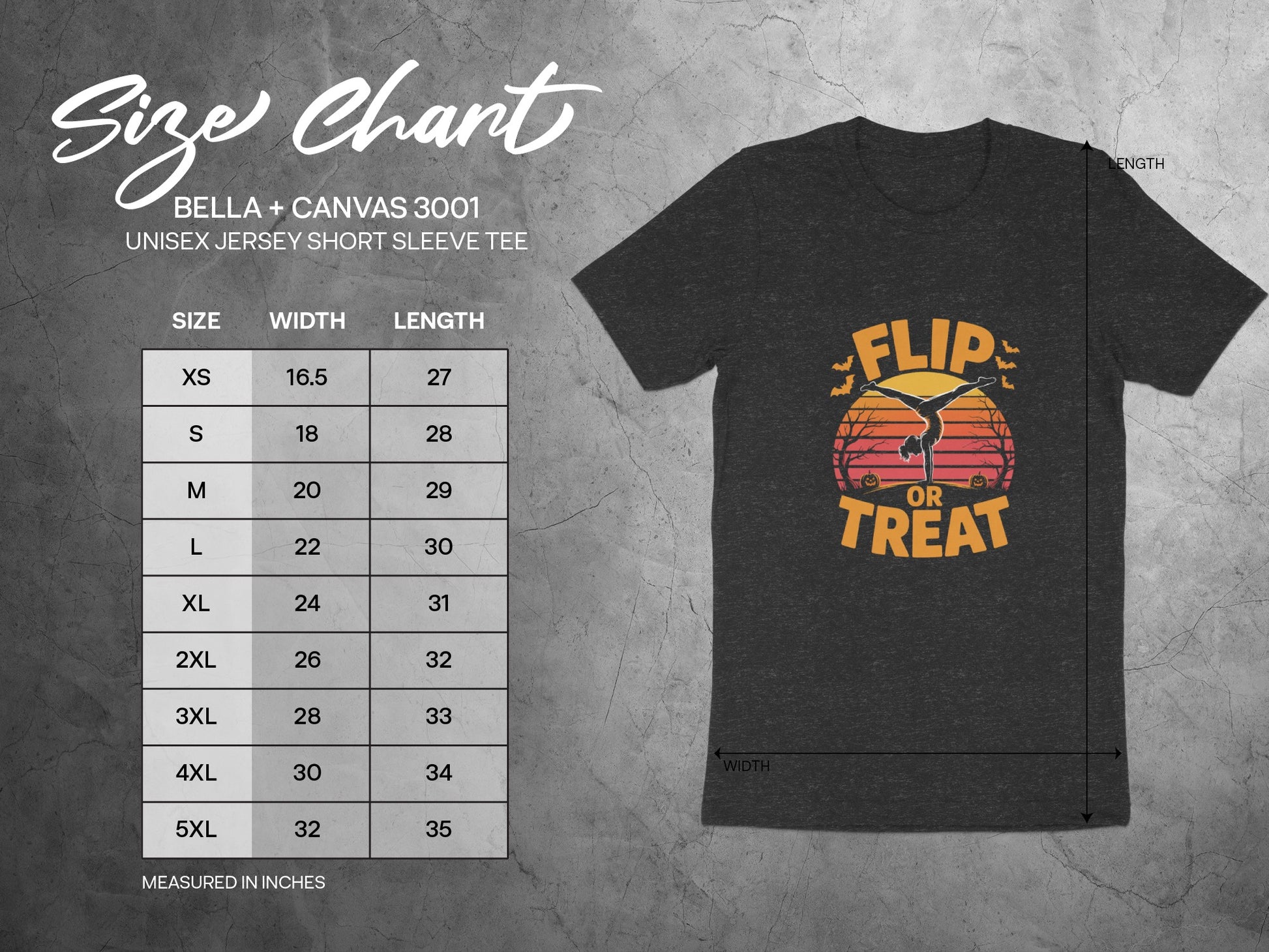 Flip Or Treat Halloween Themed Graphic Tee product