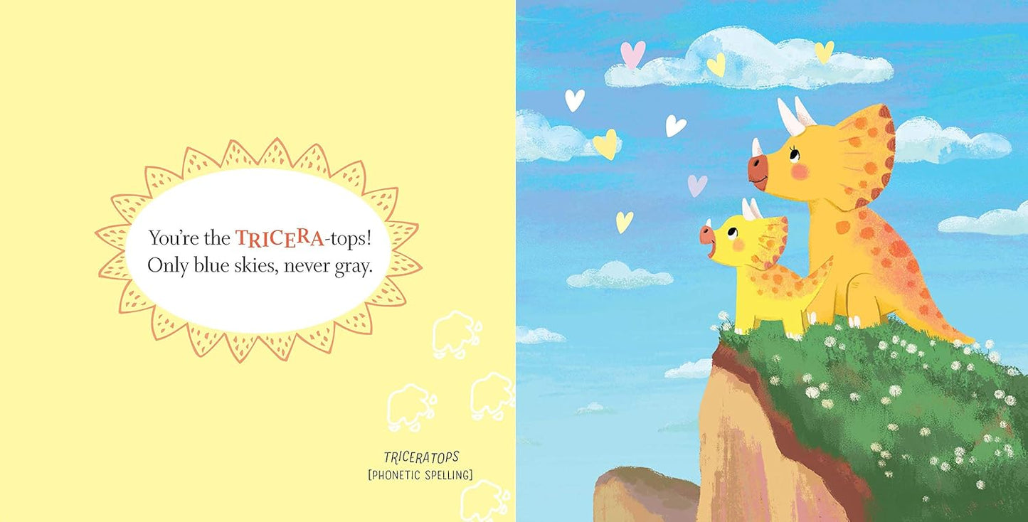 I Love You More, Babysaur: A Sweet and Punny Dinosaur Board Book for Babies and Toddlers (Punderland)