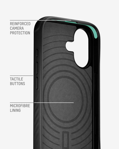 Mous voor iPhone 17 Case, Camera Bedieningsknop, Compatibel met Qi2 MagSafe - Limitless - Schokbestendig Magnetische Hoesje, Marineblauw