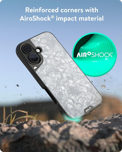 Mous voor iPhone 17 Case, Camera Bedieningsknop, Compatibel met Qi2 MagSafe - Limitless - Schokbestendig Magnetische Hoesje, Marineblauw