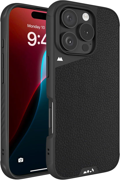 Mous voor iPhone 17 Case, Camera Bedieningsknop, Compatibel met Qi2 MagSafe - Limitless - Schokbestendig Magnetische Hoesje, Marineblauw