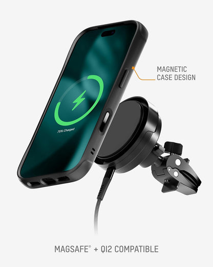 Mous voor iPhone 17 Case, Camera Bedieningsknop, Compatibel met Qi2 MagSafe - Limitless - Schokbestendig Magnetische Hoesje, Marineblauw