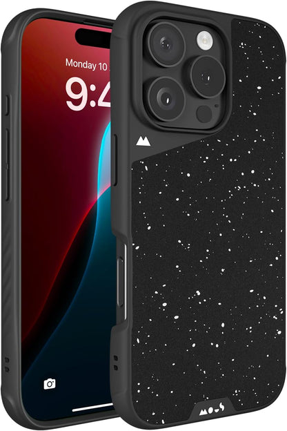 Mous voor iPhone 17 Case, Camera Bedieningsknop, Compatibel met Qi2 MagSafe - Limitless - Schokbestendig Magnetische Hoesje, Marineblauw