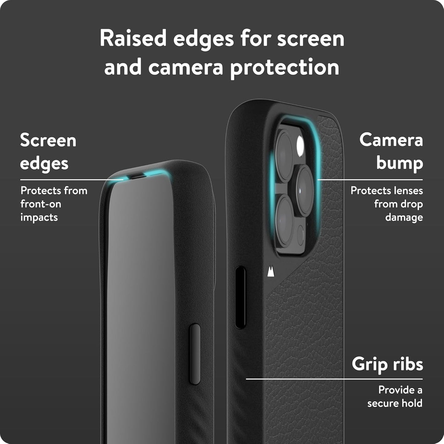 Mous voor iPhone 17 Case, Camera Bedieningsknop, Compatibel met Qi2 MagSafe - Limitless - Schokbestendig Magnetische Hoesje, Marineblauw
