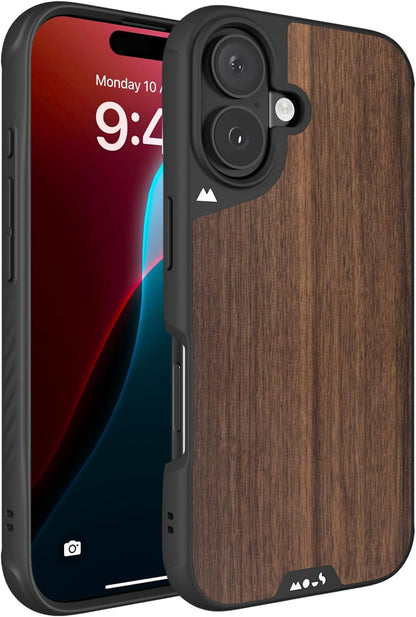 Mous voor iPhone 17 Case, Camera Bedieningsknop, Compatibel met Qi2 MagSafe - Limitless - Schokbestendig Magnetische Hoesje, Marineblauw