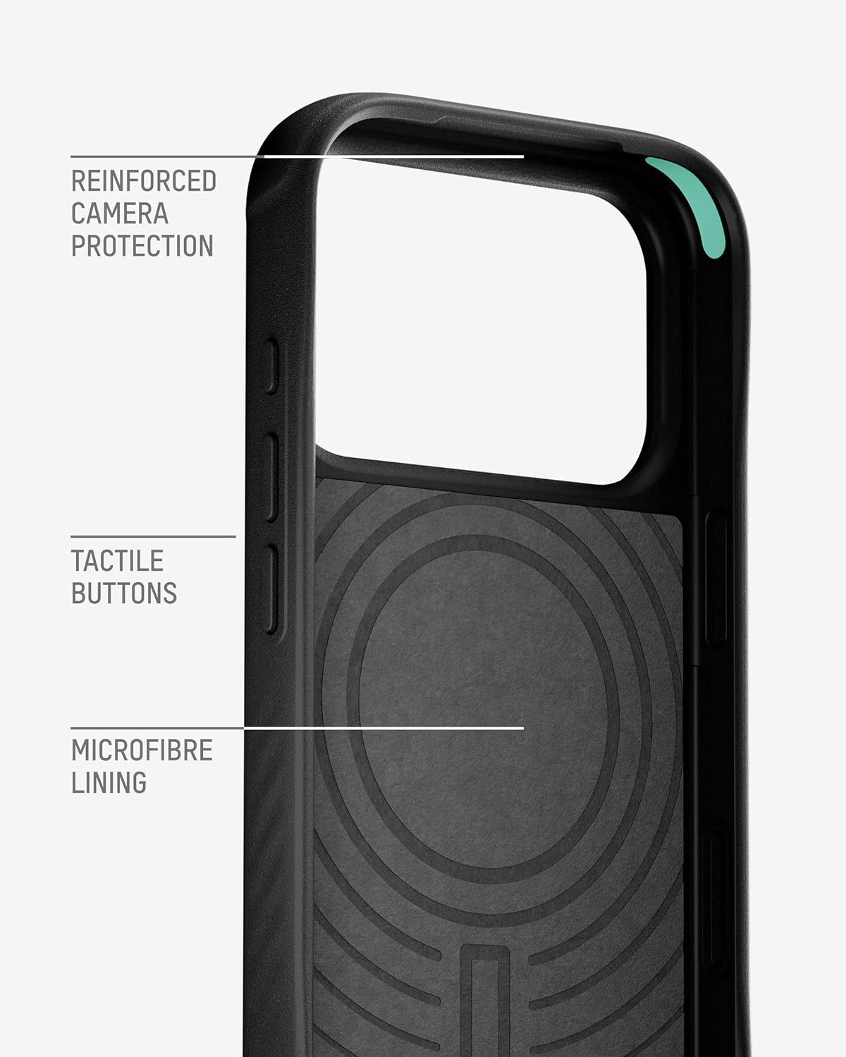 Mous voor iPhone 17 Case, Camera Bedieningsknop, Compatibel met Qi2 MagSafe - Limitless - Schokbestendig Magnetische Hoesje, Marineblauw