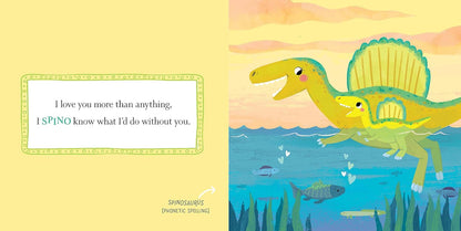I Love You More, Babysaur: A Sweet and Punny Dinosaur Board Book for Babies and Toddlers (Punderland)