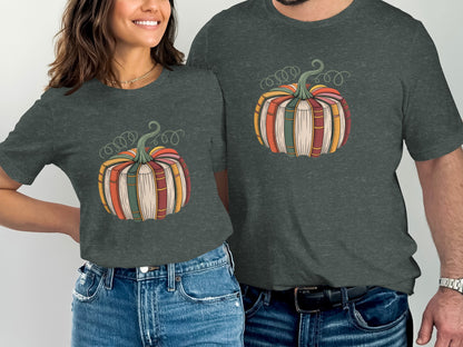 Cute Pumpkin Graphic Matching T-Shirts product