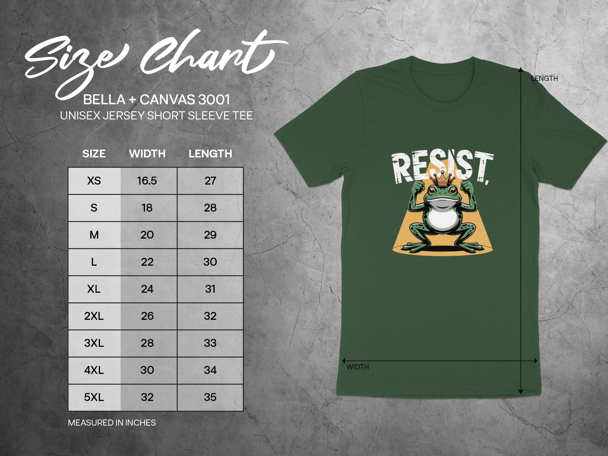 Resist Frog Graphic Unisex Jersey Short Sleeve Tee product type