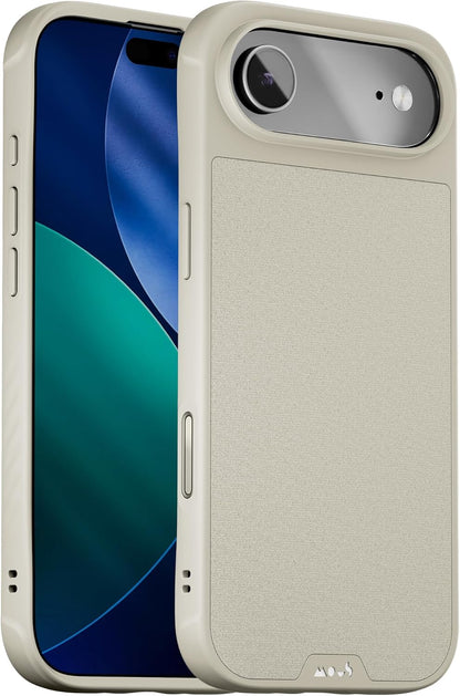 Mous voor iPhone 17 Case, Camera Bedieningsknop, Compatibel met Qi2 MagSafe - Limitless - Schokbestendig Magnetische Hoesje, Marineblauw