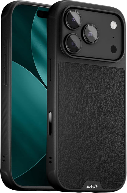 Mous voor iPhone 17 Case, Camera Bedieningsknop, Compatibel met Qi2 MagSafe - Limitless - Schokbestendig Magnetische Hoesje, Marineblauw