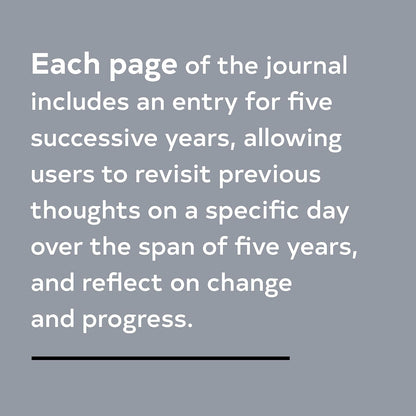 Canvas One Line a Day: A Five-Year Memory Journal