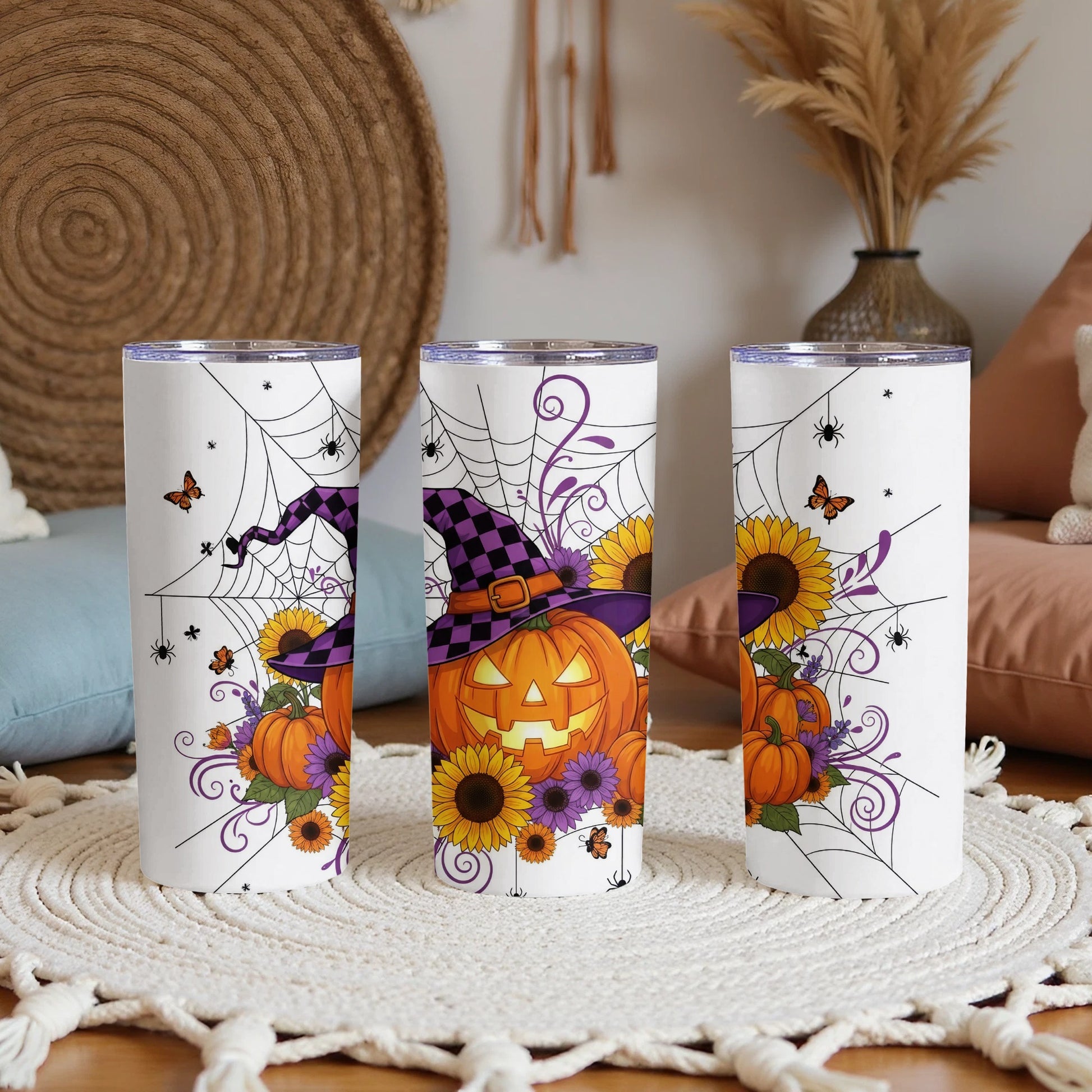 Festive Halloween Pumpkin Design Drinkware product type