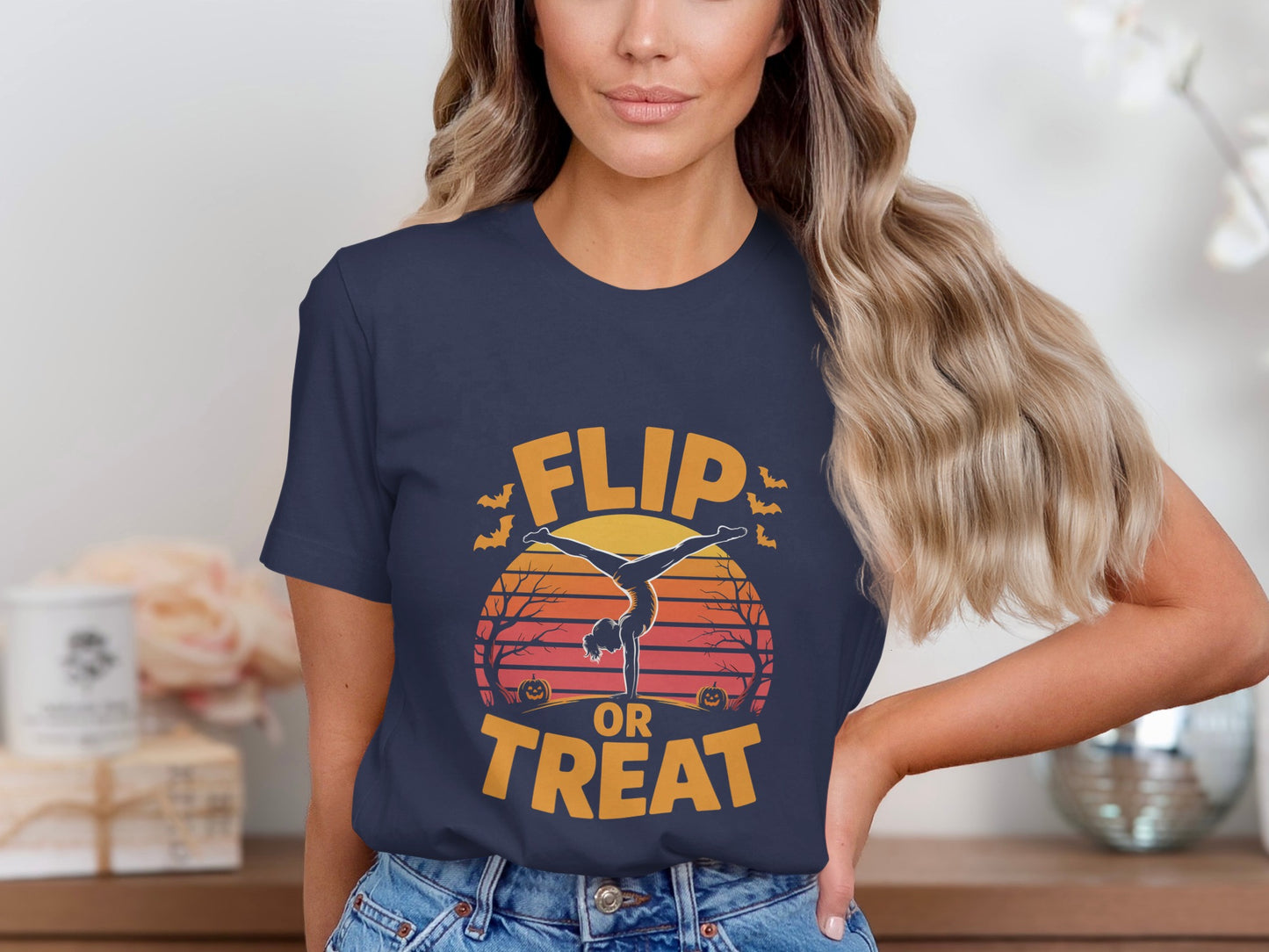 Flip or Treat Halloween Themed T-Shirt product