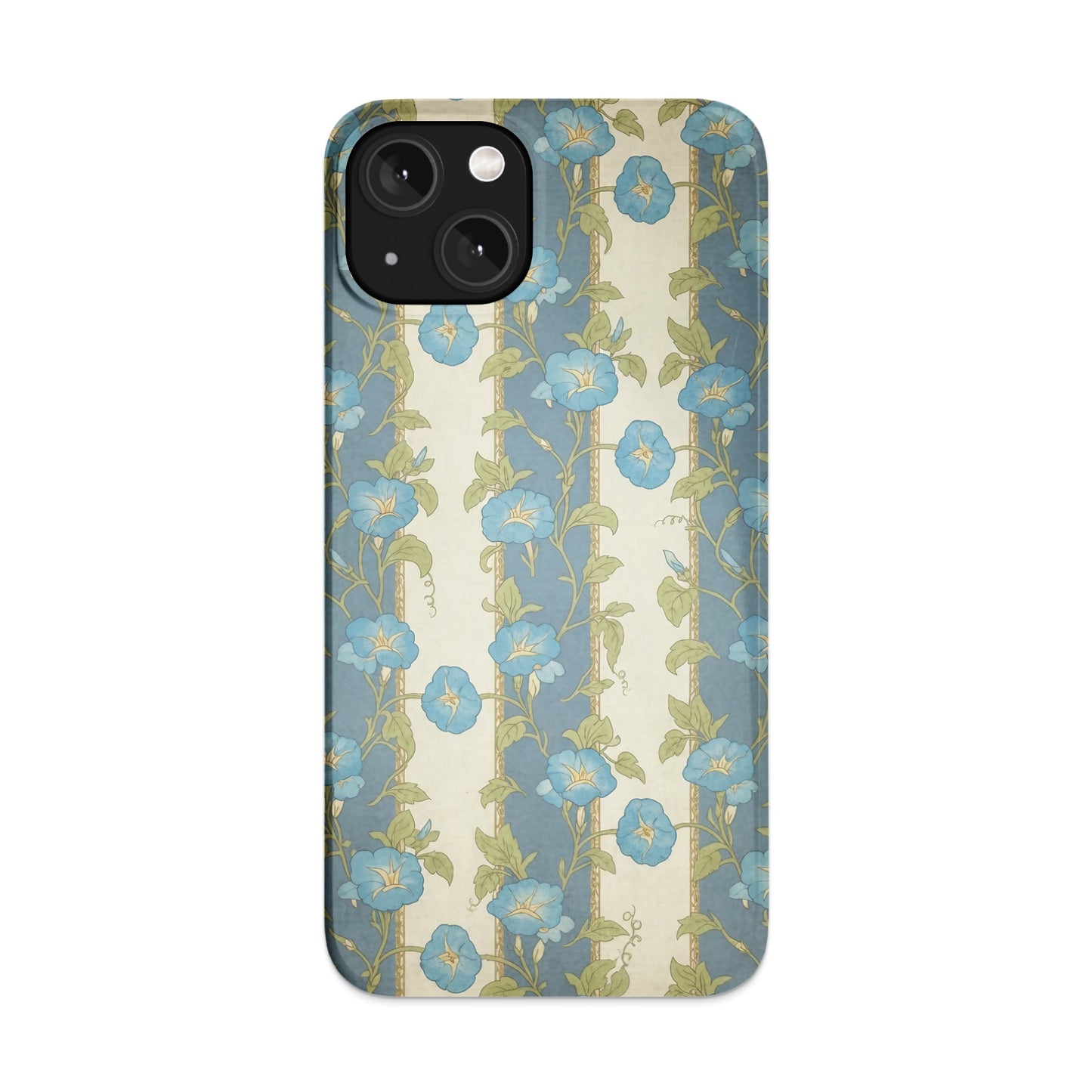 Floral Blue Patterned Phone Case product type
