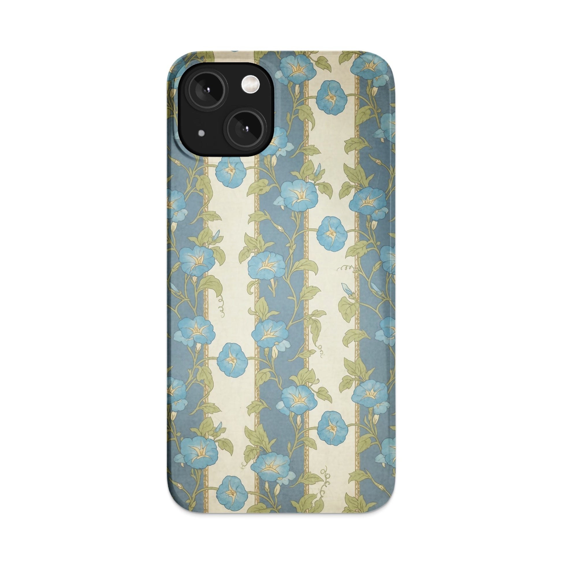 Floral Blue Patterned Phone Case product type
