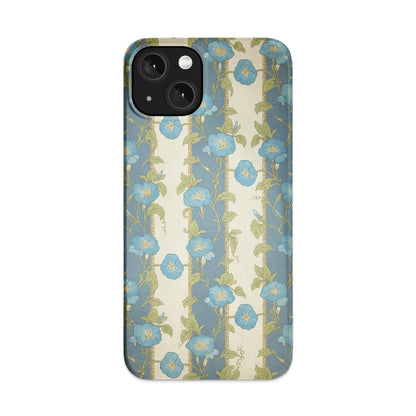 Floral Blue Patterned Phone Case product type