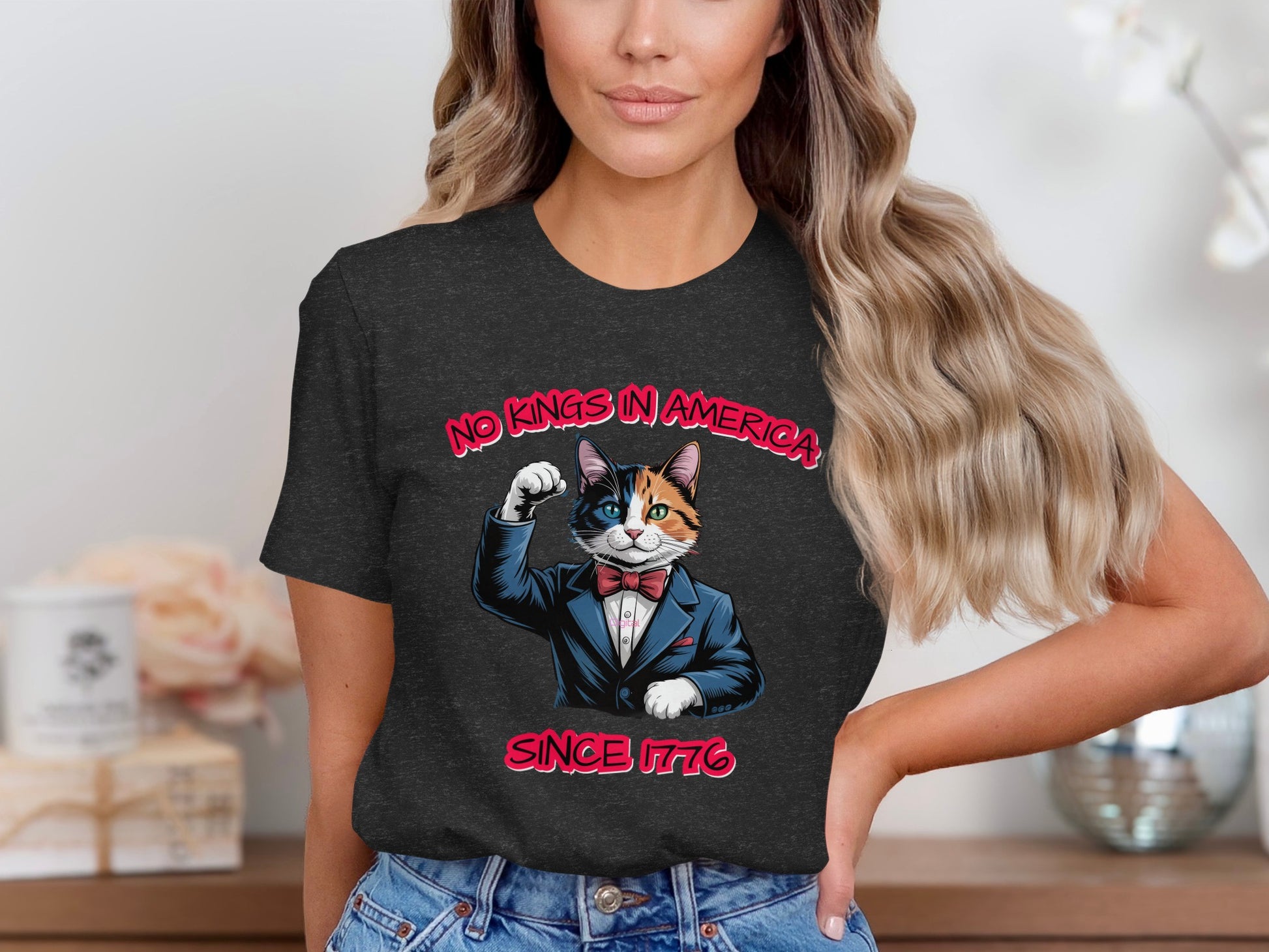 No Kings in America Since 1776 T-shirt product type