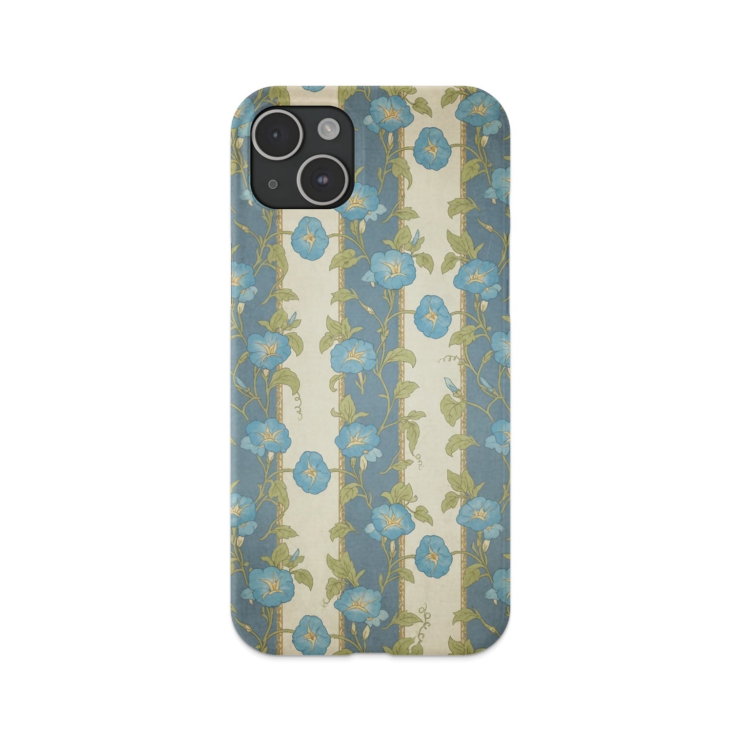 Elegant Blue Floral Pattern Phone Case product
