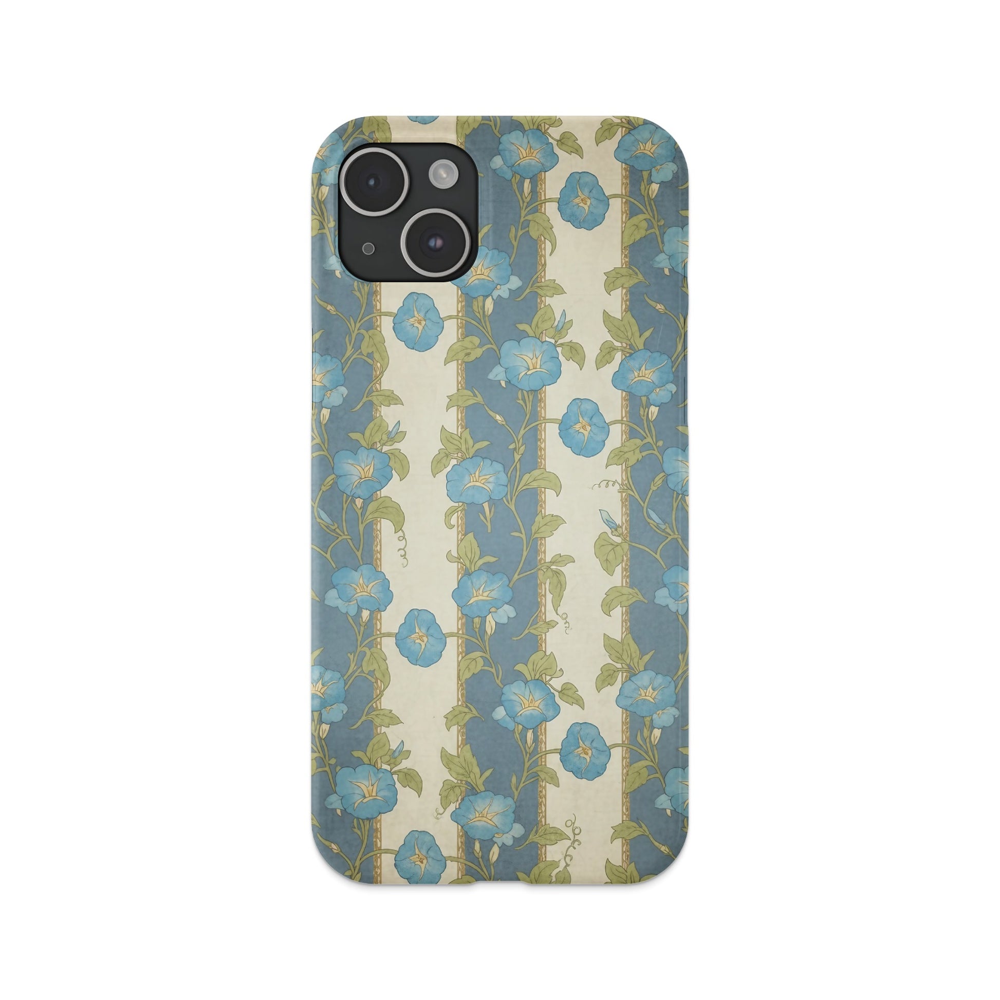 Elegant Blue Floral Pattern Phone Case product