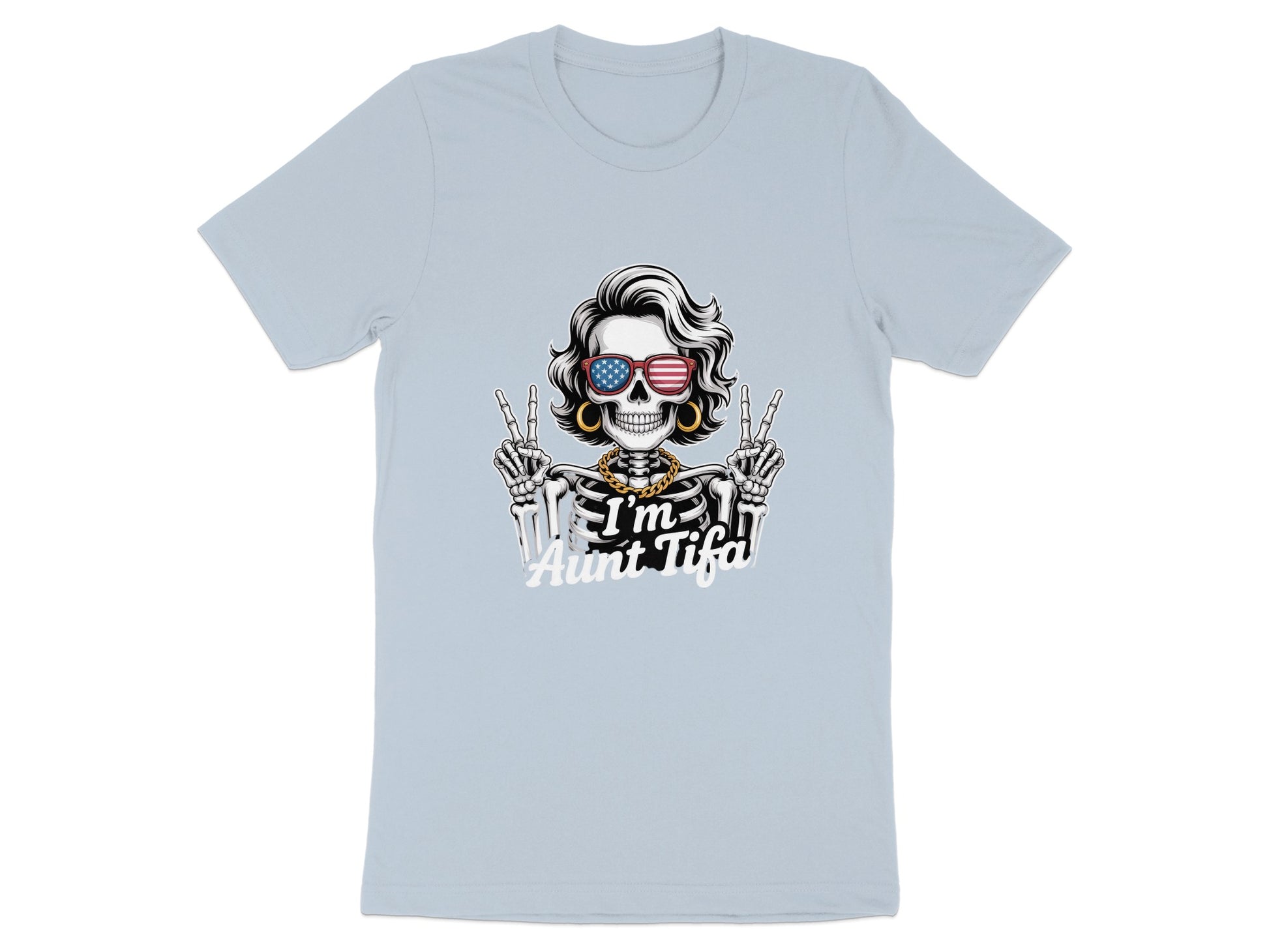 I'm Aunt Tifa Skull Graphic T-Shirt product type