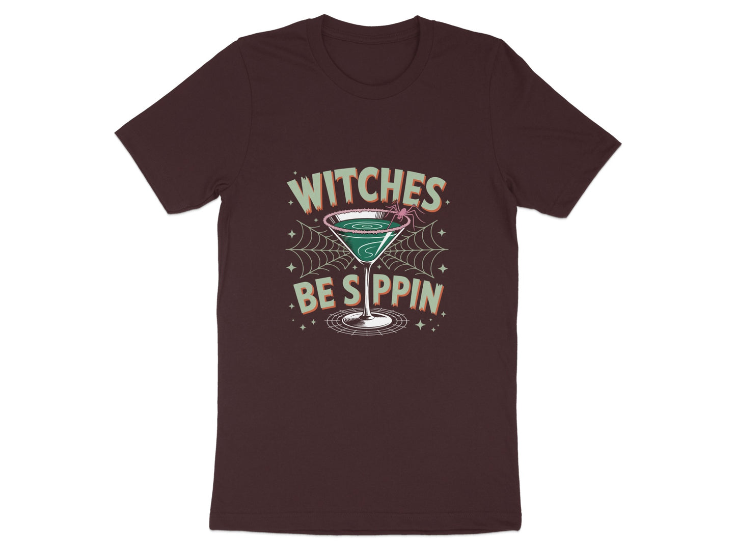 Witches Be Sippin Halloween Cocktail Graphic Tee product
