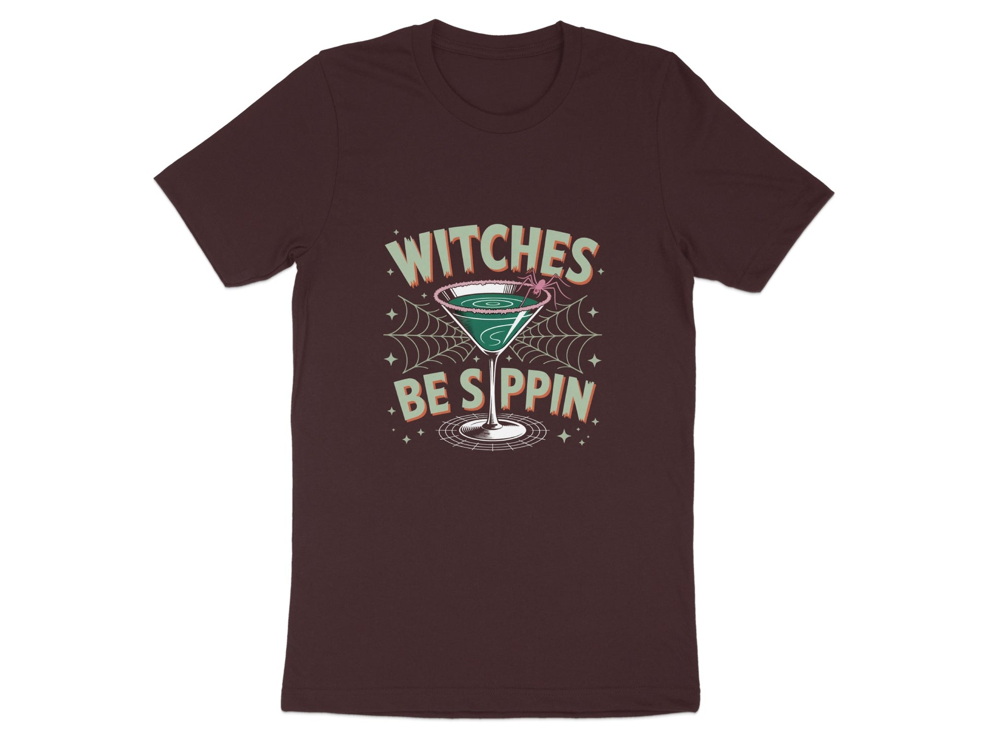 Witches Be Sippin Halloween Cocktail Graphic Tee product