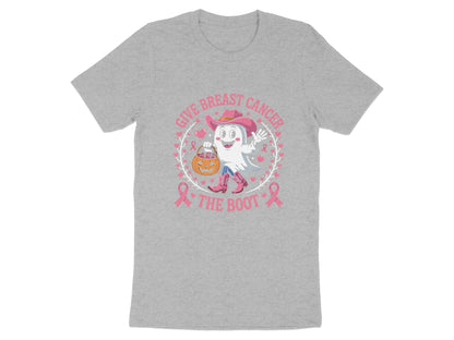 Give Breast Cancer The Boot Halloween T-Shirt product