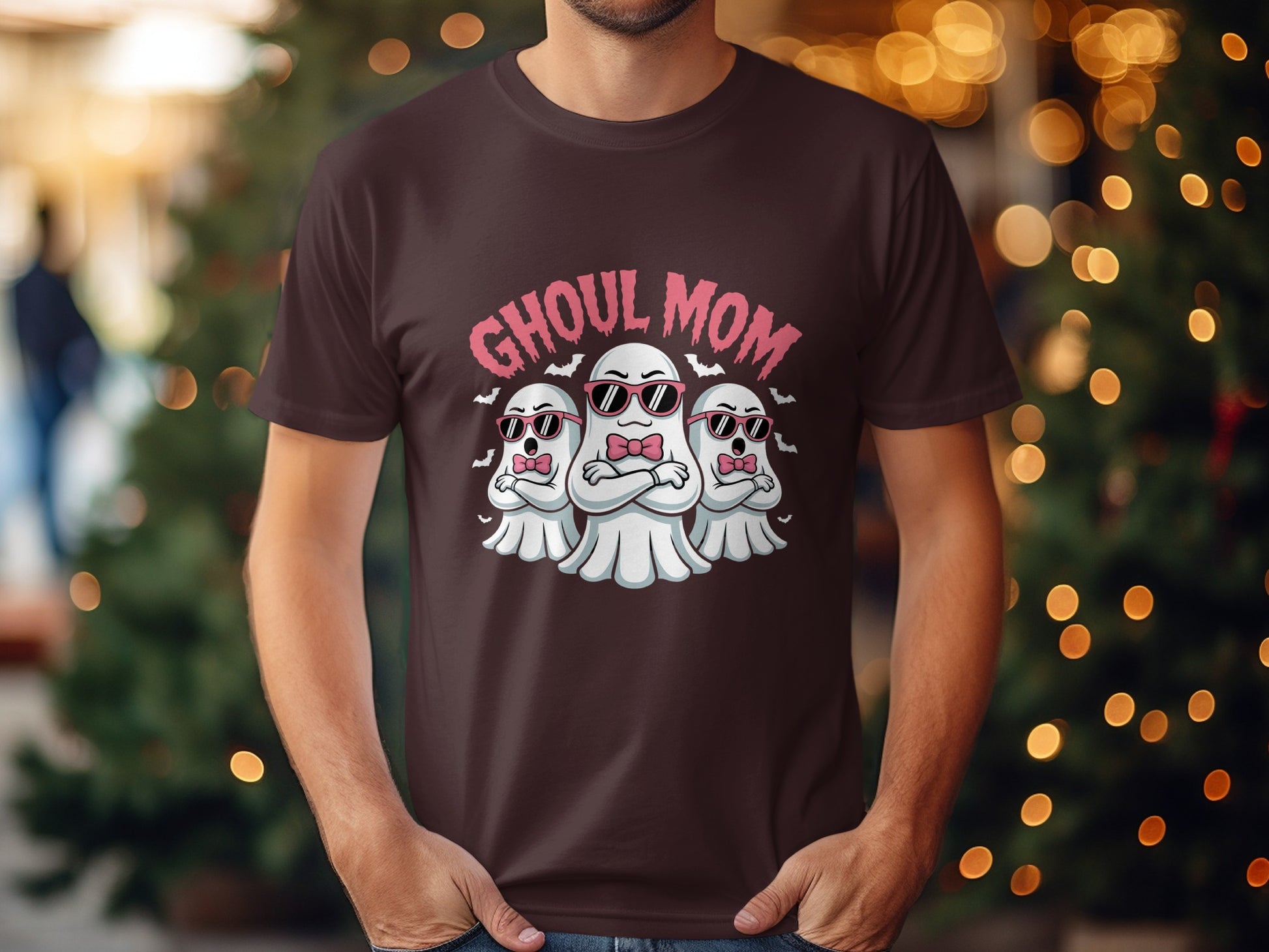 Ghoul Mom Cool Ghosts Design Unisex T-Shirt product