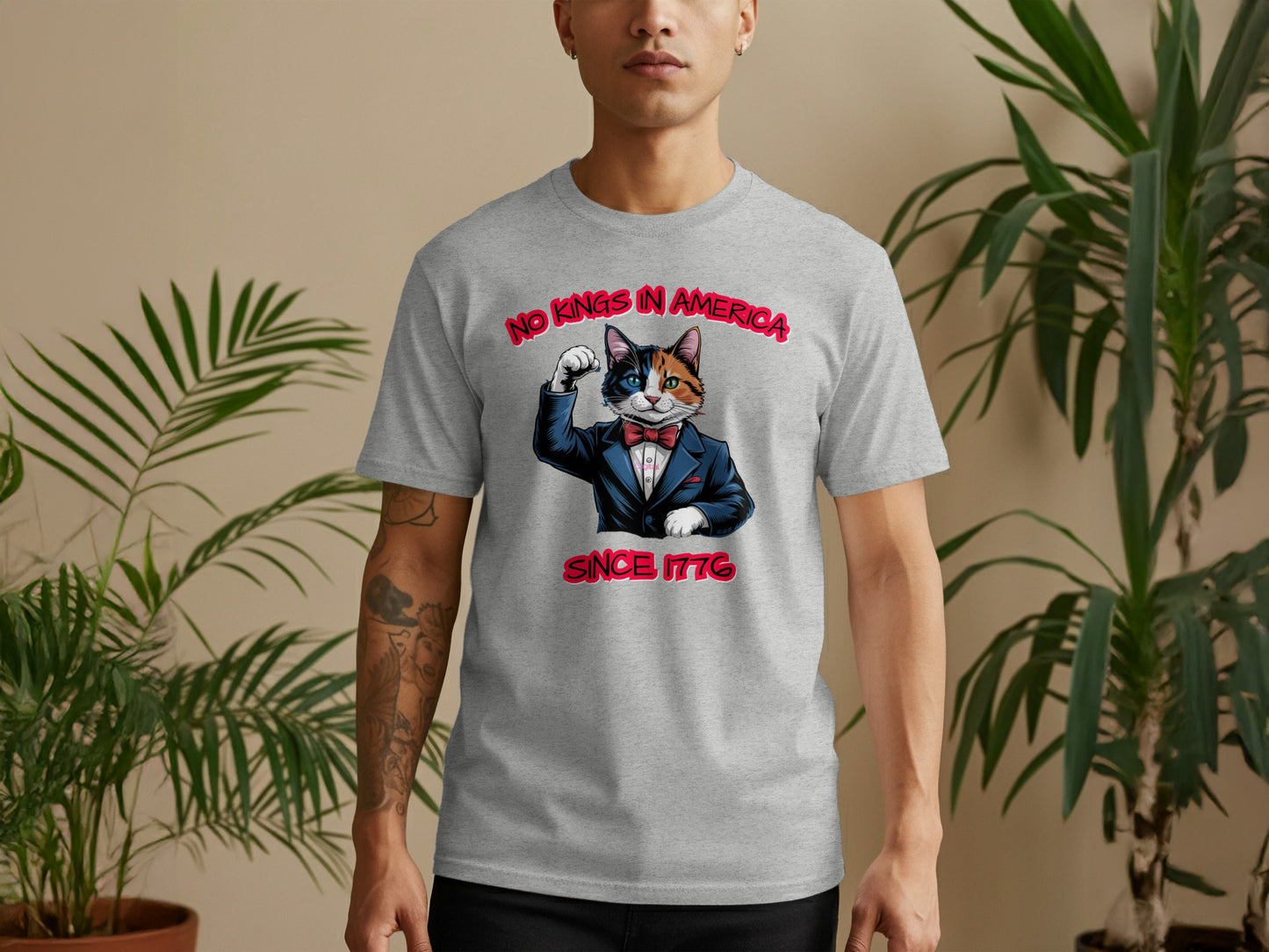 No Kings in America Since 1776 T-Shirt product
