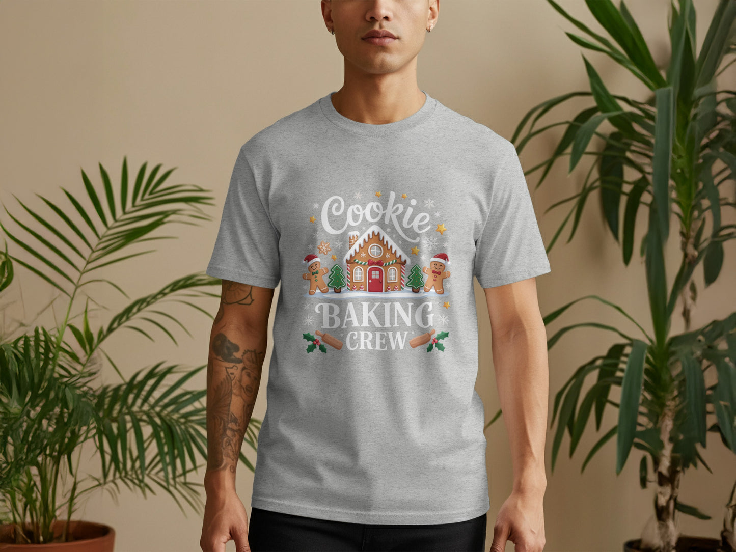 Cookie Baking Crew Holiday T-Shirt product type